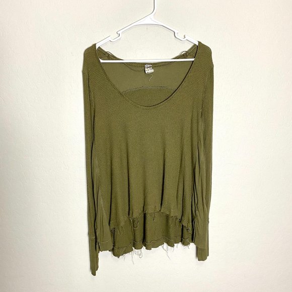 Free People Tops - We The Free XS Green Long Sleeve